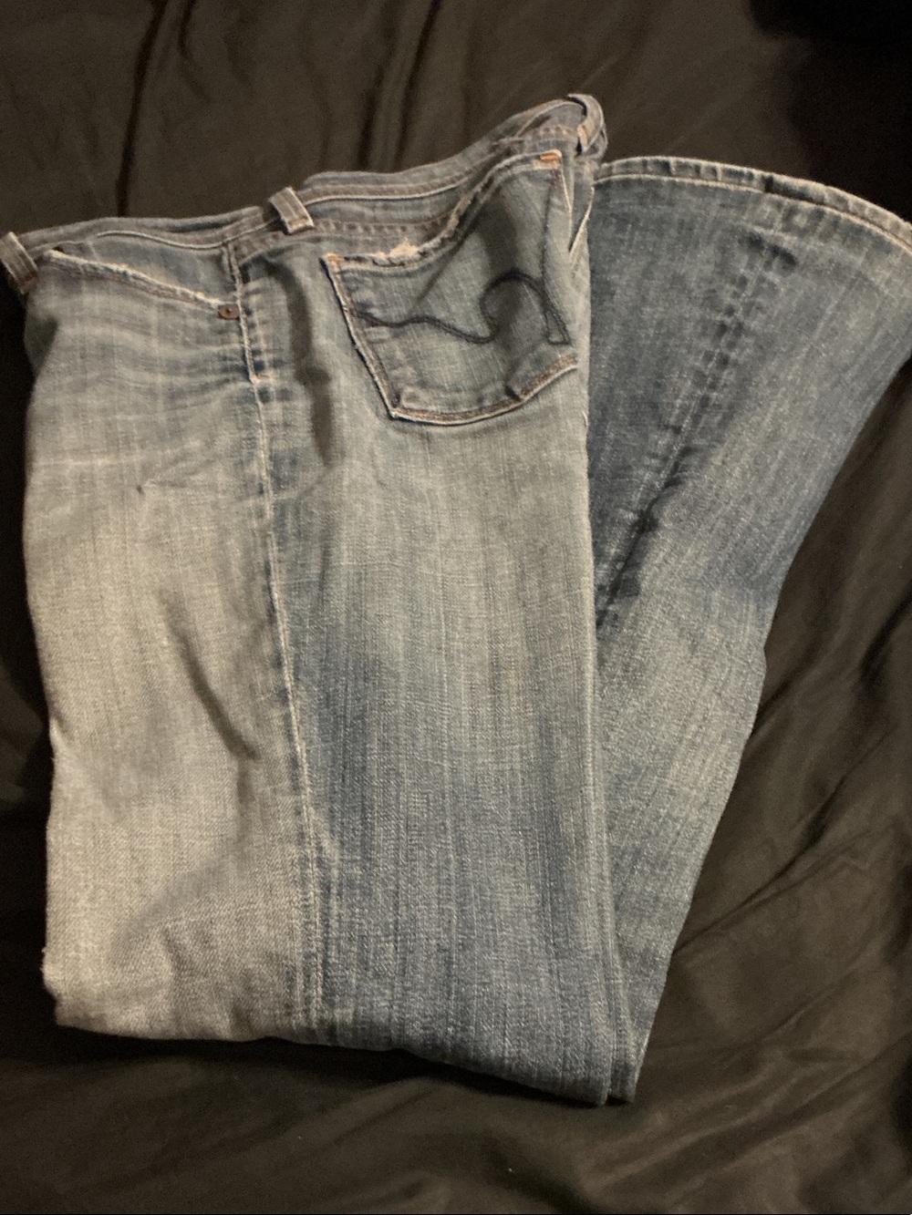 Citizens Of Humanity Light Blue Flare Jeans